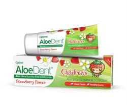 Aloe Dent Children's Aloe Vera Toothpaste Strawberry Flavour 50ml