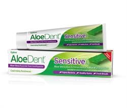 Aloe Dent Sensitive Aloe Vera Gel Toothpaste Fluoride Free