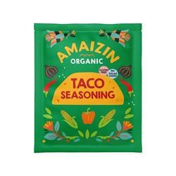 Amaizin Organic Taco Seasoning Gluten-Free & Vegan 30g