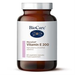 MicroCell Vitamin E 200i.u. (natural Source) 60 capsules