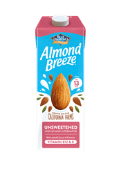 Almond Breeze Almond Milk Unsweetened 1ltr