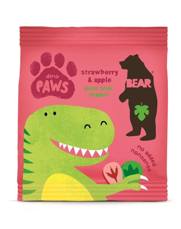 BEAR Paws Strawberry & Apple 20g - Image 2