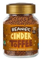 Beanies Cinder Toffee Flavour Instant Coffee 50g