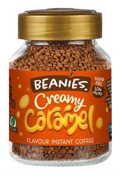 Beanies Creamy Caramel Flavour Instant Coffee 50g