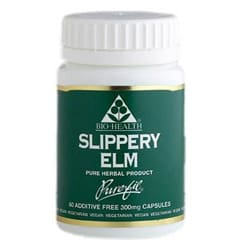 Slippery Elm 300mg 60 Capsules