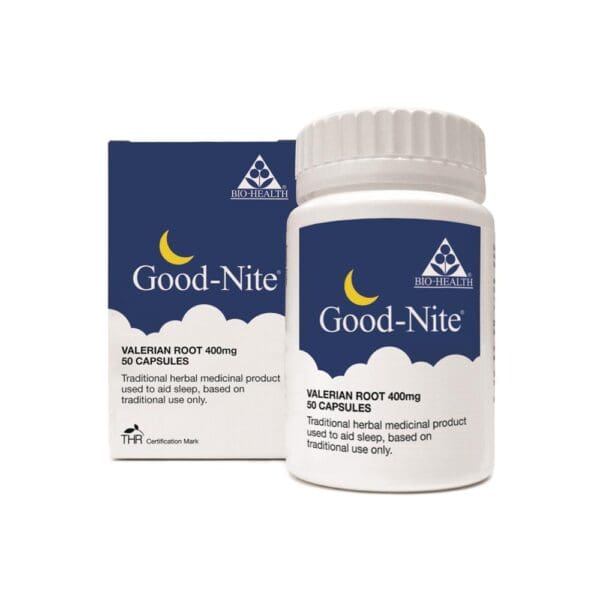 Good-Nite Valerian Root 400mg 50 Capsules - Image 2