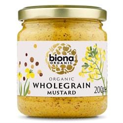 Biona Organic Wholegrain Mustard 200g