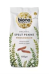 Organic Wholemeal Spelt Penne Pasta 500g