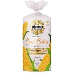 Corn Cakes no salt  Organic  - 100% Corn 110g