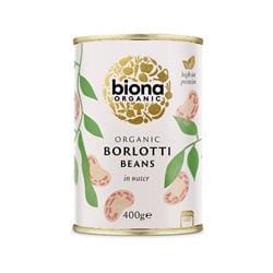 Organic Borlotti Beans 400g