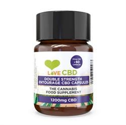 Love CBD Double Entourage Capsules 1200mg