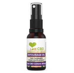 Love CBD 800mg Entourage oil 20ml