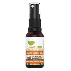 Love CBD Dutch 300mg CBD oil 20ml