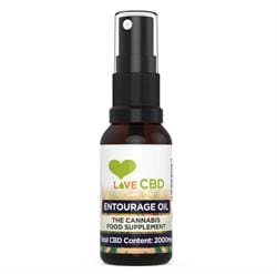 Love CBD 2000mg Entourage Oil