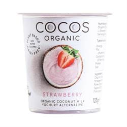 Organic Strawberry Coconut Milk Yoghurt Alternative 125g