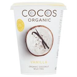 Organic Vanilla Coconut Milk Yoghurt Alternative 400g