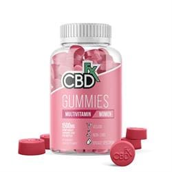 CBDfx Women's Mulitivit Gummies (60ct / 1500mg CBD Per Bottle)