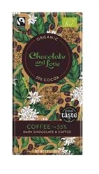 Org/Fairtrade dark chocolate with coffee 55% 80g