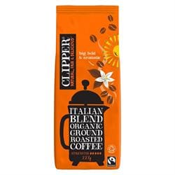 Fairtrade Organic Italian Blend Roast & Ground Coffee 227g