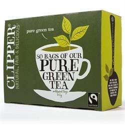 Clipper Fairtrade Pure Green Tea 80 bags