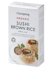 Organic Sushi Brown Rice 500g