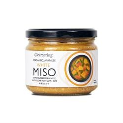 Organic Japanese White Miso Jar (unpasteurised) 270g