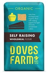 Organic Self Raising Wholemeal Flour 1kg