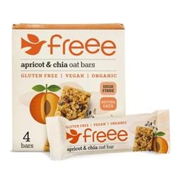 Org GF Apricot & Chia Oat Bar 4 x 35g