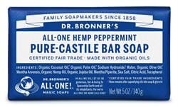 Org Peppermint Soap Bar 140g