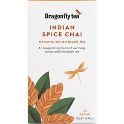 Dragonfly Organic India Spice Chai Black tea 20 bag