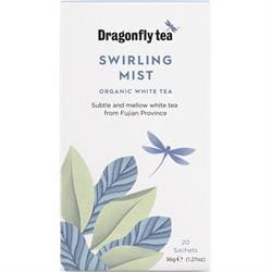 Dragonfly Organic Swirling Mist White Tea 20 bags