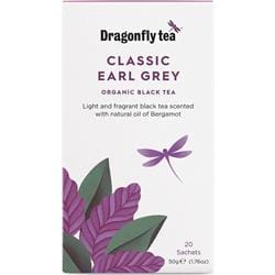 Dragonfly Organic Classic Earl Grey tea 20 bag