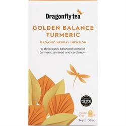 Dragonfly Organic Golden Balance Turmeric Tea