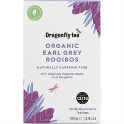 Organic Earl Grey Rooibos Tea 40 teabags