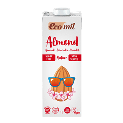 Organic Almond Drink 6% Sugar Free 1L