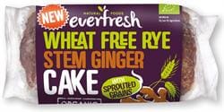 Organic Sprouted Rye Stem Ginger Cake 350g