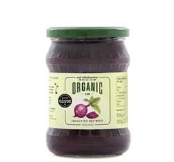 Organic Raw Fermented Sliced Beetroot 500g