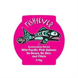 Wild Pacific filleted Pink Salmon 170g