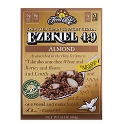 Ezekiel Sprouted Whole Grain Cereal Almond 454g