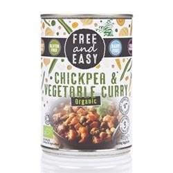 Organic Chick Pea & Vegetable Curry 400g