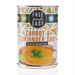 Organic Low Salt Carrot & Coriander Soup 400g