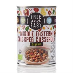 Organic Middle Eastern Chick Pea  Casserole 400g