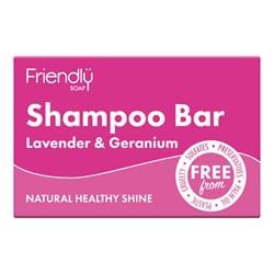 Natural Shampoo Bar - Lavender & Geranium 95g