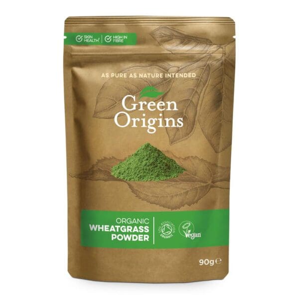 Organic Wheatgrass Powder 90g - Image 2