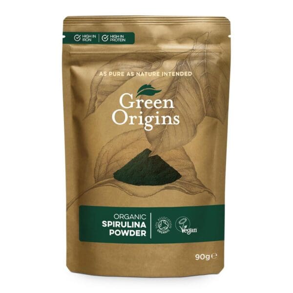 Organic Spirulina Powder 90g - Image 2