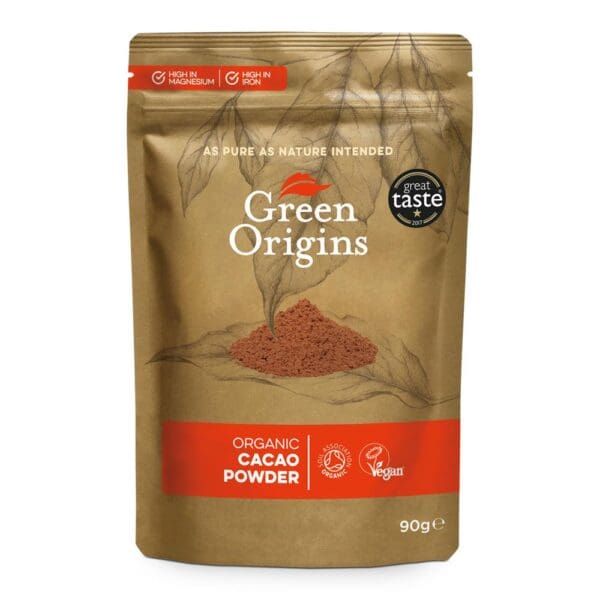 Organic Cacao Powder 90g - Image 2