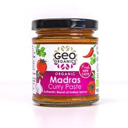 Pastes - Org Madras Curry Paste 180g