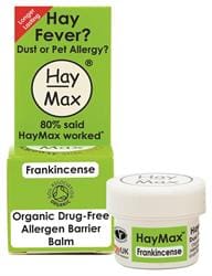 HayMax Frankincense Organic Allergen Barrier Balm 5ml