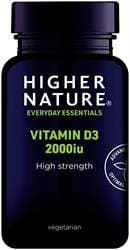 High Strength Vitamin D3 60 Vegetarian Capsules