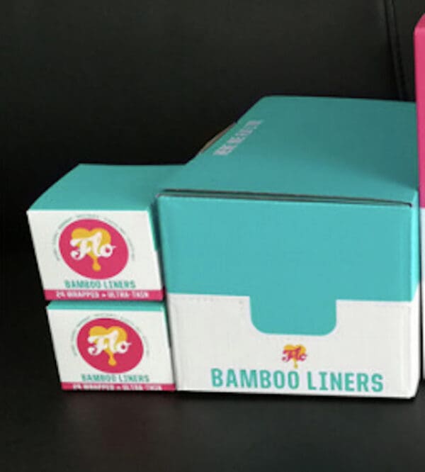 Bamboo Liners Wrapped (24 pads) - Image 2